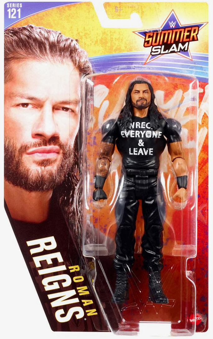 WWE BASIC FIGURE - ROMAN REIGNS - Toyworld Frankston