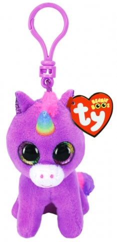 BEANIE BOOS CLIP ON ROSETTE PURPLE UNICORN | Toyworld Frankston | Toyworld Frankston