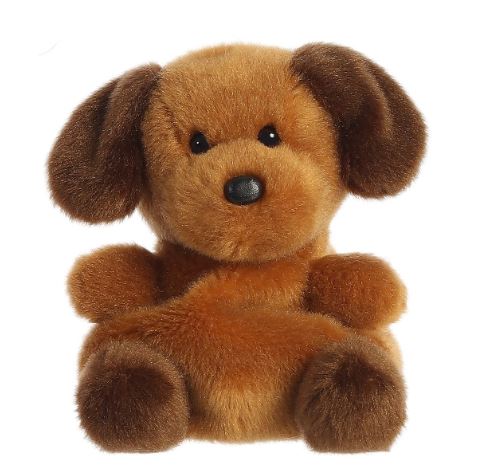 PALM PALS - RUFF RUFF PUPPY 5" PLUSH - Toyworld Frankston