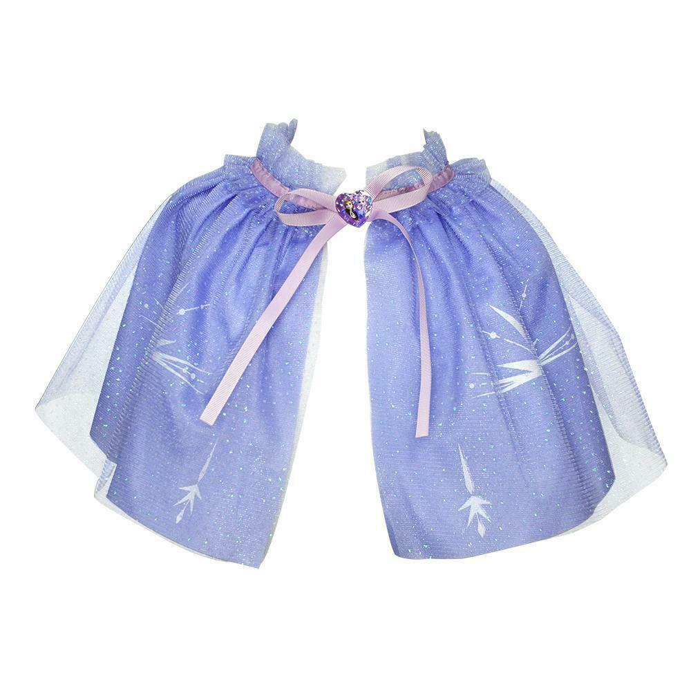FROZEN 2 ELSA'S TIERED SPARKLE CAPE - Toyworld Frankston