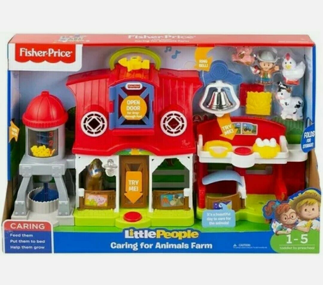 FISHER-PRICE LITTLE PEOPLE CARING FOR ANIMALS FARM - Toyworld Frankston