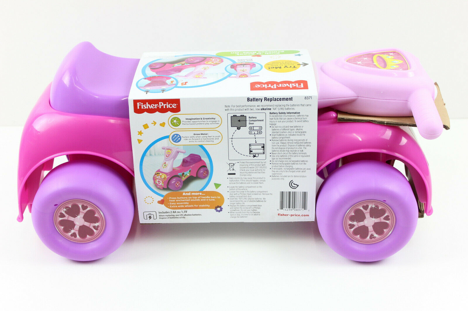 FISHER PRICE LITTLE PEOPLE PRINCESS PUSH N SCOOT - Toyworld Frankston