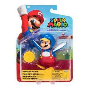 NINTENDO SUPER MARIO 4" PENGUIN MARIO - Toyworld Frankston