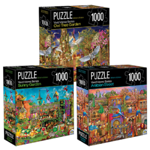 CROWN 1000 PC VIVID VIEWS ASSORTED - Toyworld Frankston