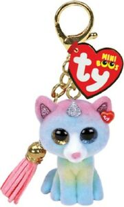BEANIE BOO MINI CLIP HEATHER