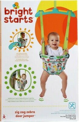 BRIGHT STARTS ZIGZAG SAFARI DOOR JUMPER | BRIGHT STARTS | Toyworld Frankston