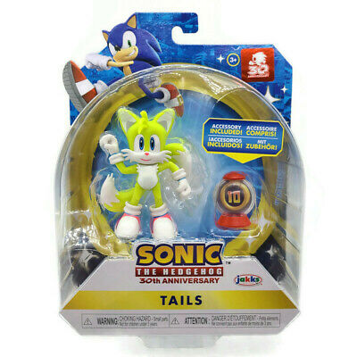 SONIC THE HEDGEHOG 4” ARTICULATED FIGURE - TAILS - Toyworld Frankston