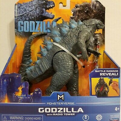 GODZILLA VS KONG 6 INCH FIGURE  GODZILLA WITH RADIO TOWER - Toyworld Frankston