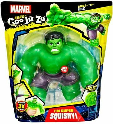 HEROES OF GOO JIT ZU MARVEL HULK SUPER STRETCHY FIGURE - Toyworld Frankston