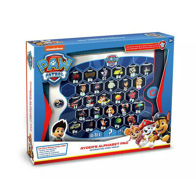 PAW PATROL RYDERS ALPHABET TABLET - Toyworld Frankston