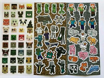 MINECRAFT STICKERS - Toyworld Frankston