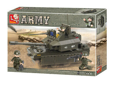 SLUBAN AC M1A2 ABRAMS TANK 219 PCS C32 - Toyworld Frankston