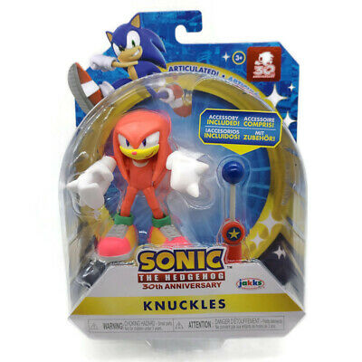 SONIC THE HEDGEHOG 4” ARTICULATED FIGURE - KNUCKLES - Toyworld Frankston