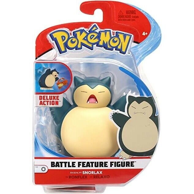 POKEMON BATTLE FIGURE SNORLAX - Toyworld Frankston