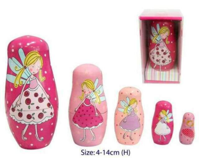 FAIRY STACKING DOLLS 5PC - Toyworld Frankston