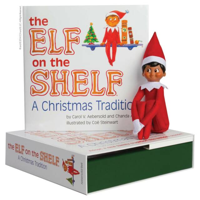 ELF ON THE SHELF BOY - DARK SKIN - Toyworld Frankston