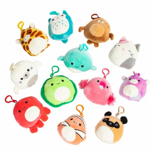 SQUISHMALLOW WILDLIFE CLIP - Toyworld Frankston