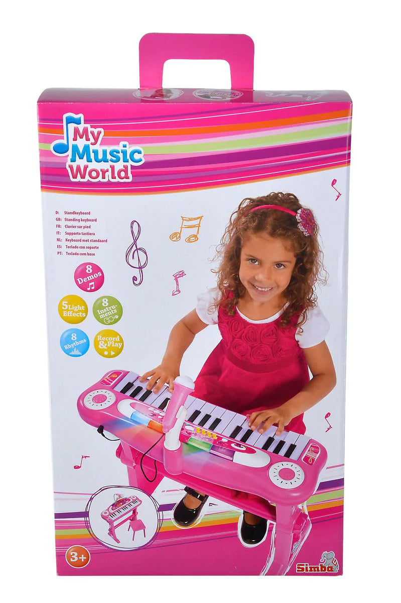 MMW PINK STANDING KEY BOARD - Toyworld Frankston