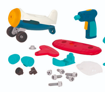 BATTAT WONDER WHEELS TAKE APART PLANE - Toyworld Frankston