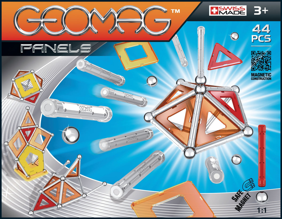 GEOMAG PANELS 44PCS - Toyworld Frankston