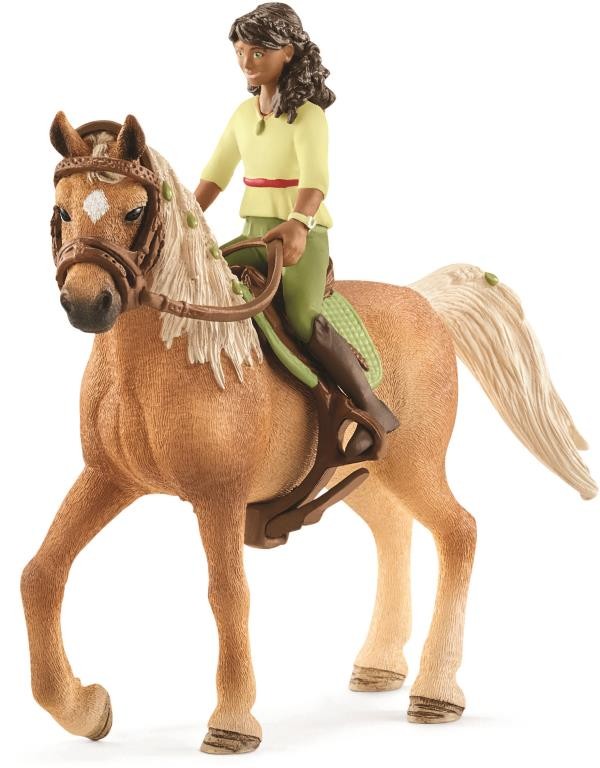 SCHLEICH - HORSE CLUB SARAH AND MYSTERY - Toyworld Frankston