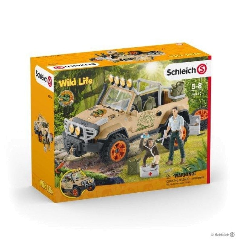 SCHLEICH - 4X4 VEHICLE WITH WINCH - Toyworld Frankston