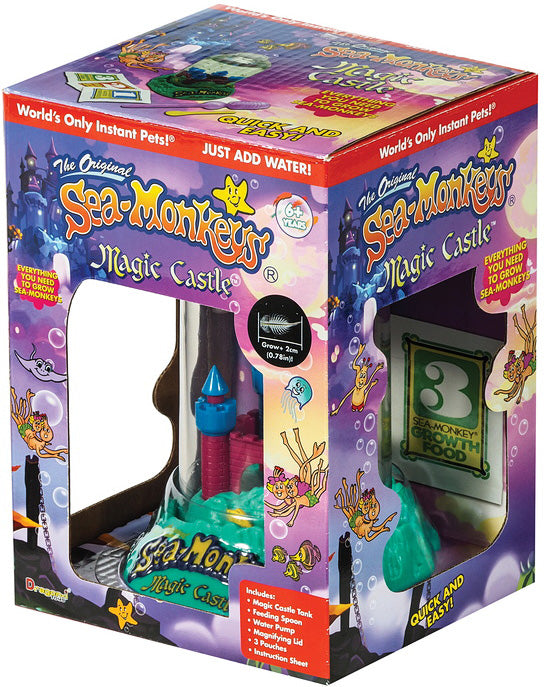 THE ORIGINAL SEA-MONKEYS MAGIC CASTLE - Toyworld Frankston