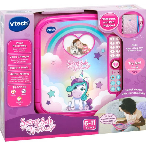 VTECH SECRETS SAFE NOTEBOOK | Toyworld Frankston