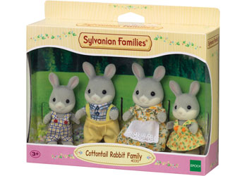 SYLVANIAN FAMILIES - COTTONTAIL RABBIT FAMILY - Toyworld Frankston