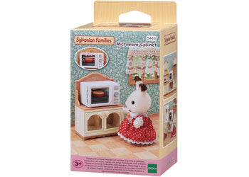 SYLVANIAN FAMILIES MICROWAVE CABINET - Toyworld Frankston
