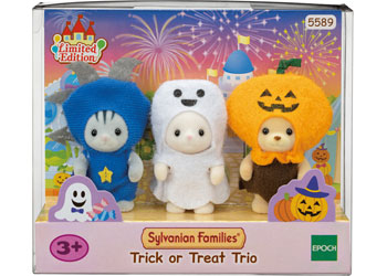 SYLVANIAN FAMILIES TRICK OR TREAT TRIO - Toyworld Frankston