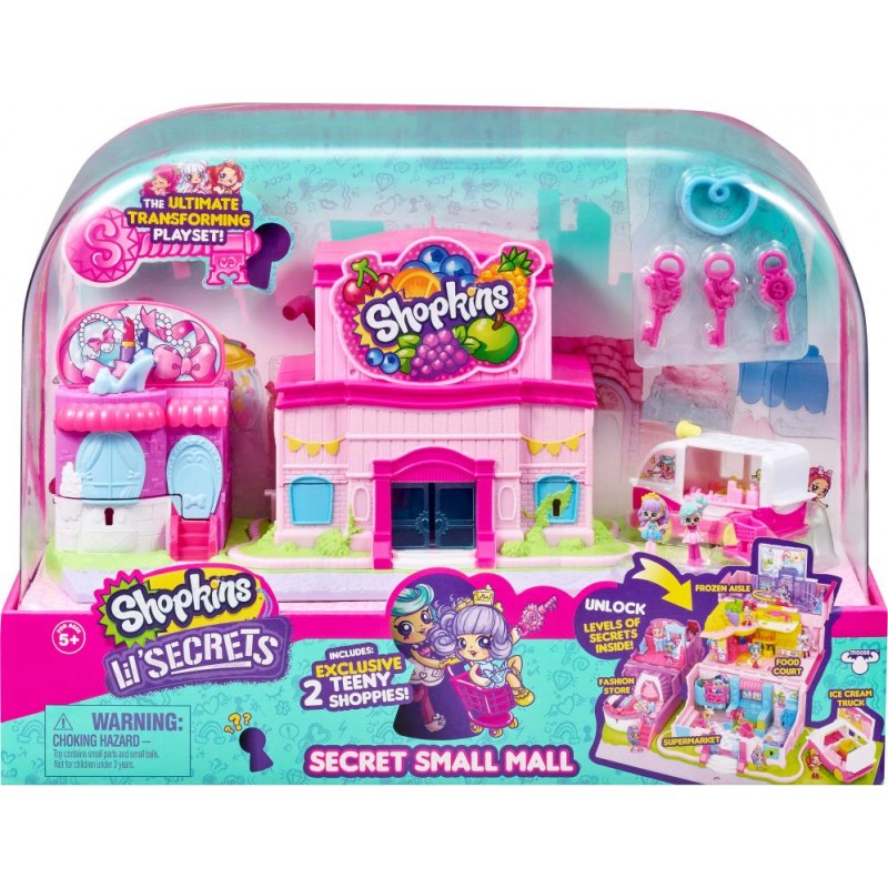 SHOPKINS LITTLE SECRETS S3 SECRET MALL - Toyworld Frankston