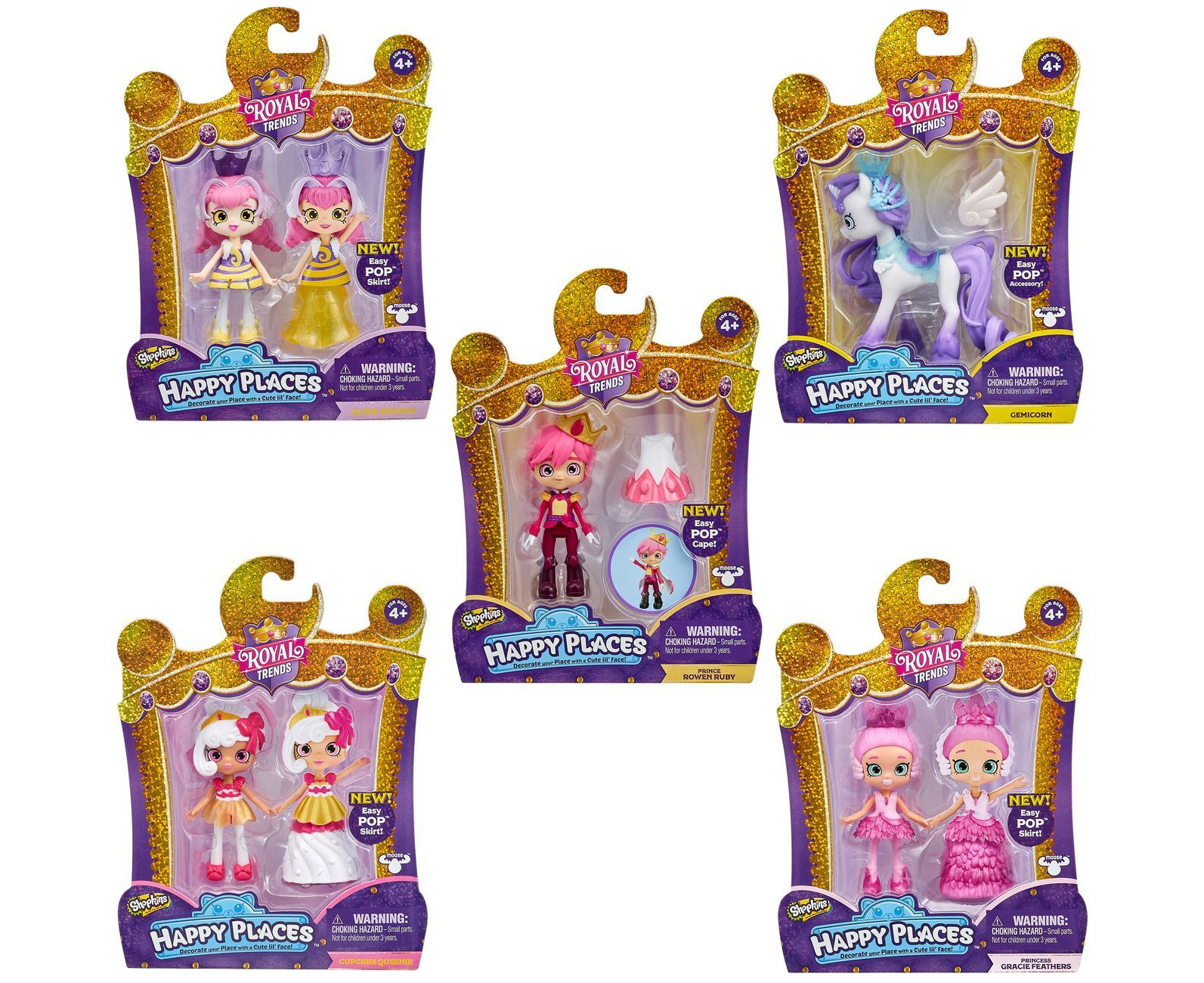 SHOPKINS HAPPY PLACES DOLL- ASSORTMENT - Toyworld Frankston