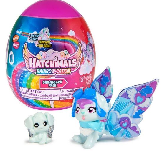 HATCHIMALS SIBLING LUV PACK