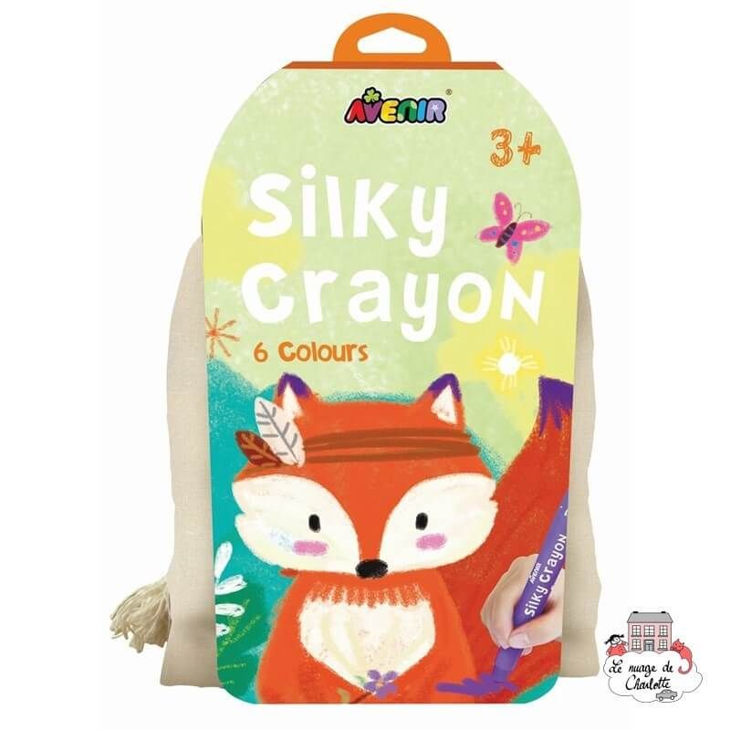 AVENIR - SILKY CRAYONS CANVAS BAG - FOX - Toyworld Frankston