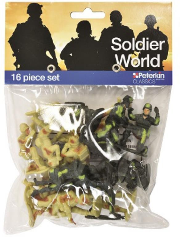 SOLDIER WORLD 16PC FIG - Toyworld Frankston