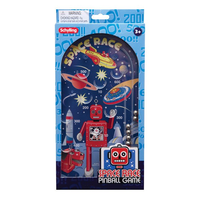 SCHYLLING - SPACE RACE PINBALL - Toyworld Frankston