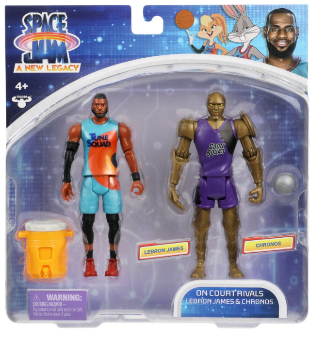 Space Jam: A New Legacy - On Court Rivals 2pk - Lebron James & Chronos - Toyworld Frankston
