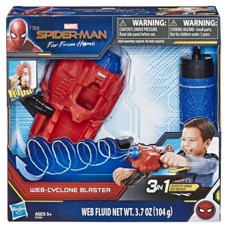 SPIDERMAN MOVIE WEB CYCLONE BLASTER - Toyworld Frankston