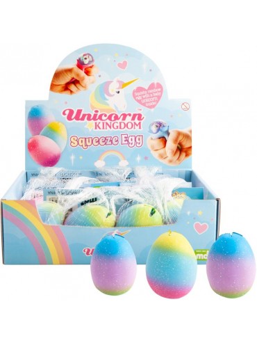 SQUEEZE EGG UNICORN - Toyworld Frankston