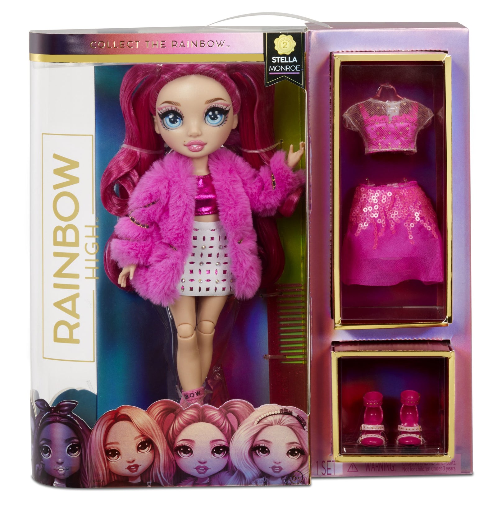 RAINBOW HIGH FASHION DOLL ASSORTMENT 2 STELLA MONROE - Toyworld Frankston