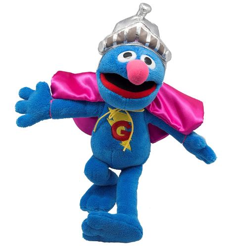 SESAME ST SUPER GROVER TALKING PLUSH