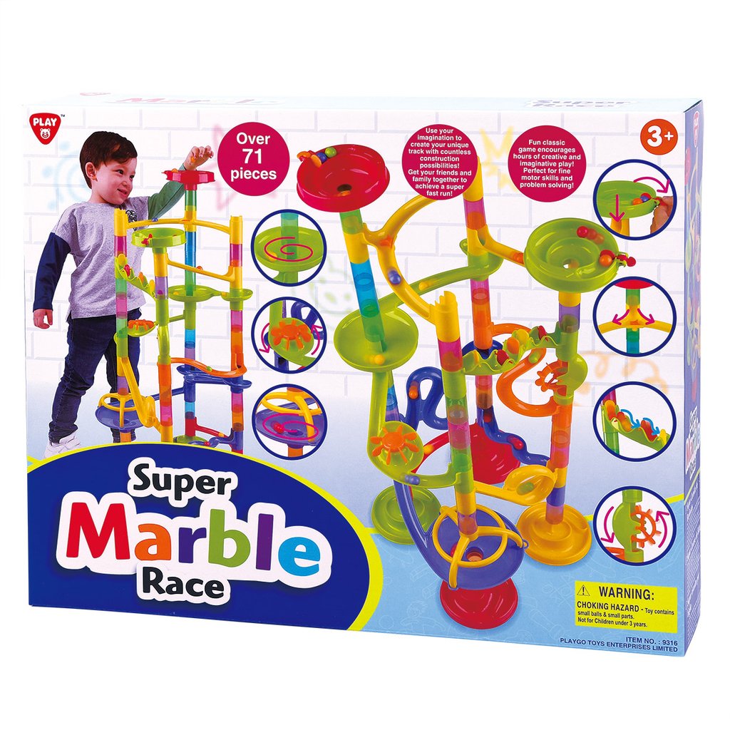 PLAYGO SUPER MARBLE RACE - Toyworld Frankston