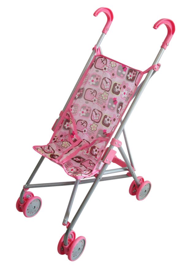 PLAYWORLD DOLL UMBRELLA STROLLER PINK - Toyworld Frankston