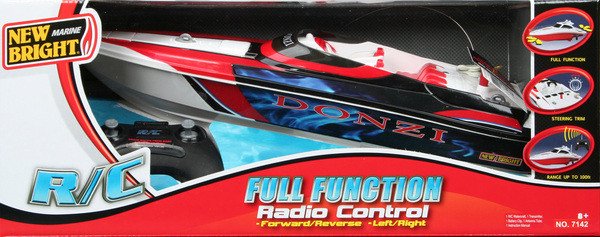 NEW BRIGHT R/C DONZI BOAT 45CM | Toyworld Frankston | Toyworld Frankston