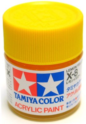 MINI TAMIYA X-8 LEMON YELLOW - Toyworld Frankston