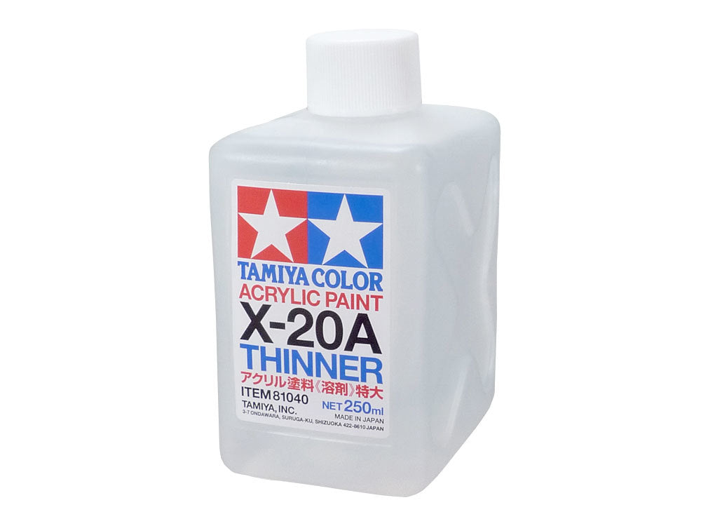 TAMIYA X-20A THINNER (250ml) - Toyworld Frankston