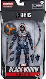 BLACK WIDOW LEGENDS ASST - TASKMASTER | MARVEL | Toyworld Frankston