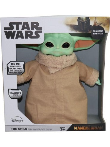 THE CHILD ROTO HEAD TALKING PLUSH - Toyworld Frankston