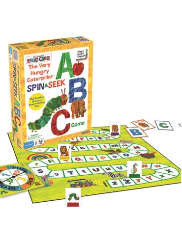 THE VERY HUNGRY CATERPILLAR SPIN & SEEK ABC GAME - Toyworld Frankston